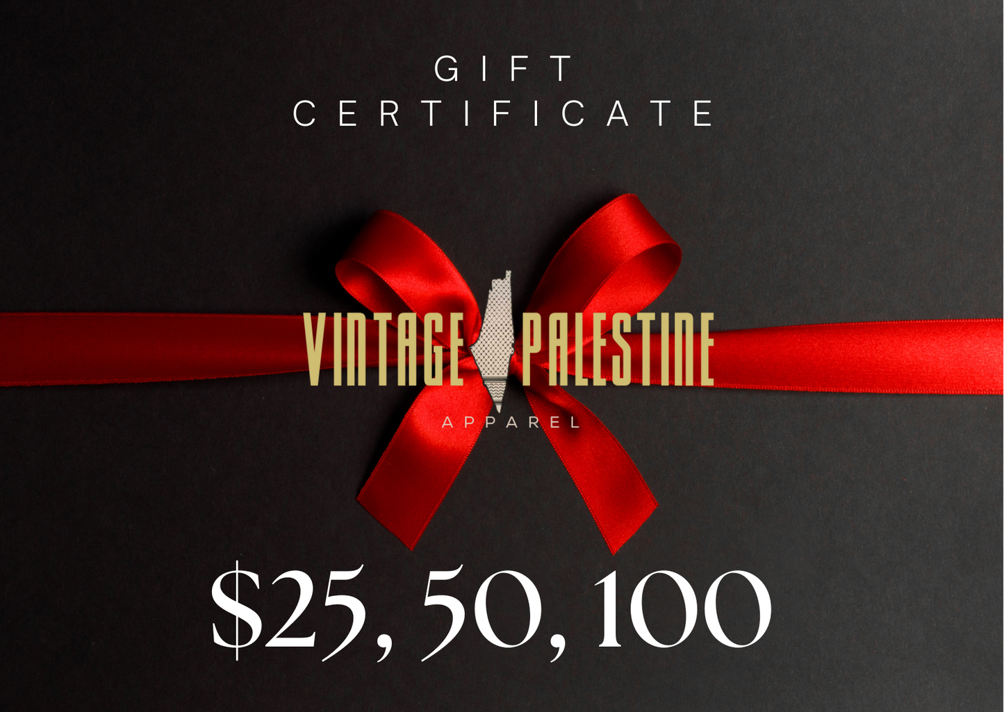 Vintage Palestine Gift Card