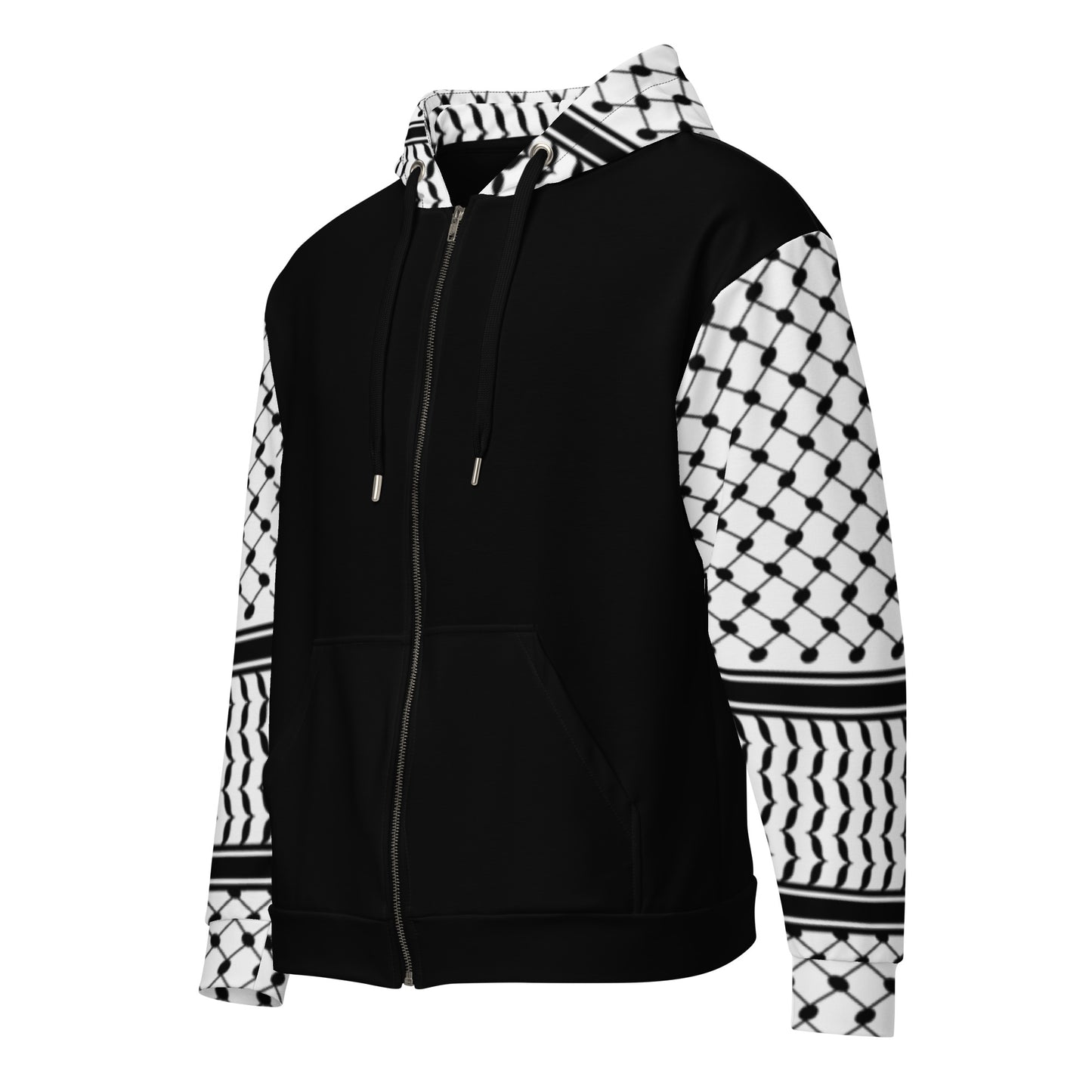 Kuffiyeh Zip Hoodie